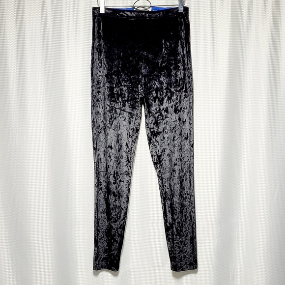 Yitty Black Velvet Hi-Rise Shape & Firm from Lizzo Women's Leggings (XL) - Picture 3 of 9